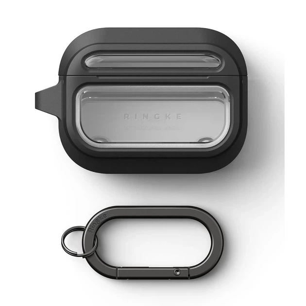 Чохол Ringke UX Magnetic для AirPods Pro 3 Black/Clear with MagSafe (8800293859444) - Фото 3 Чохол Ringke UX Magnetic для AirPods Pro 3 Black/Clear with MagSafe (8800293859444) - зображення 3