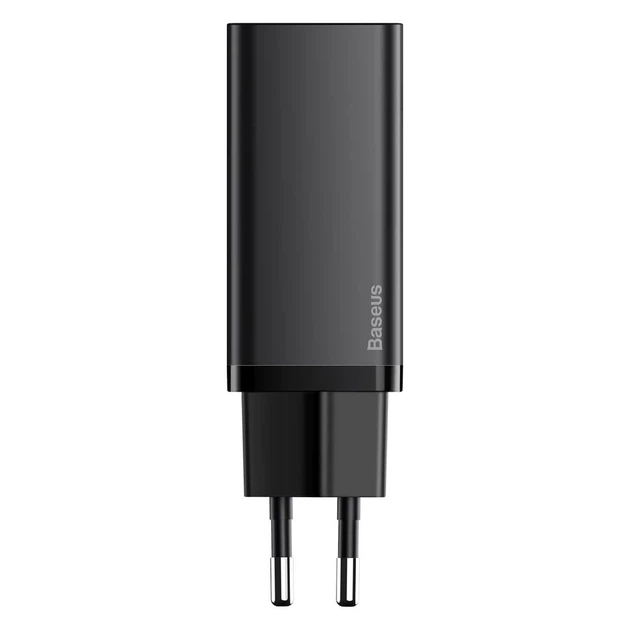 Мережевий зарядний пристрій Baseus GaN2 Lite QC 65W USB-C | USB-A Black (CCGAN2L-B01) - зображення 2