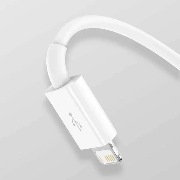 Кабель Baseus Superior Series Fast Charging USB-A to USB-C/Lightning/Micro-USB 1.5m White (CAMLTYS-02) - Фото 9 Кабель Baseus Superior Series Fast Charging USB-A to USB-C/Lightning/Micro-USB 1.5m White (CAMLTYS-02) - изображение 9