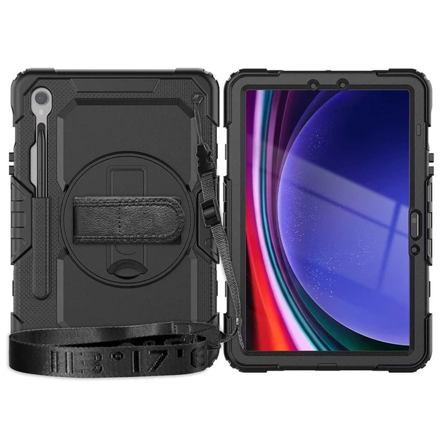 Etui Tech-Protect do Samsung Galaxy Tab S9 FE 10.9 X510/X516B Black (9319456606249) - obraz 3