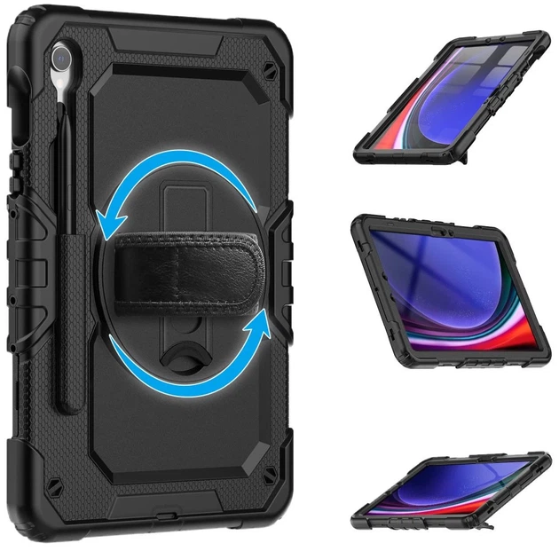Etui Tech-Protect do Samsung Galaxy Tab S9 FE 10.9 X510/X516B Black (9319456606249) - obraz 4