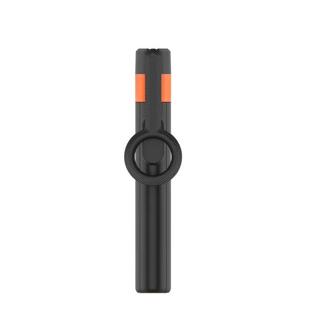 Универсальный штатив Tech-Protect L10S Bluetooth Selfie Stick Tripod Black/Orange with MagSafe (5906302352807) - Фото 4 Универсальный штатив Tech-Protect L10S Bluetooth Selfie Stick Tripod Black/Orange with MagSafe (5906302352807) - изображение 4