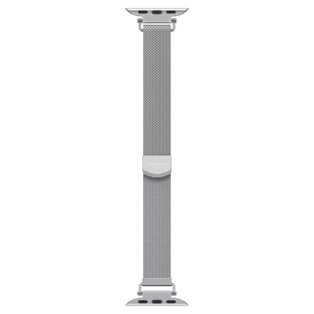 Ремінець Spigen WBM4 Band для Apple Watch Series 11/10 42 mm | Series 9/8/7 41 mm | 6/5/SE 40 mm | 3/2/1 38 mm Silver (AMP10498) - зображення 4