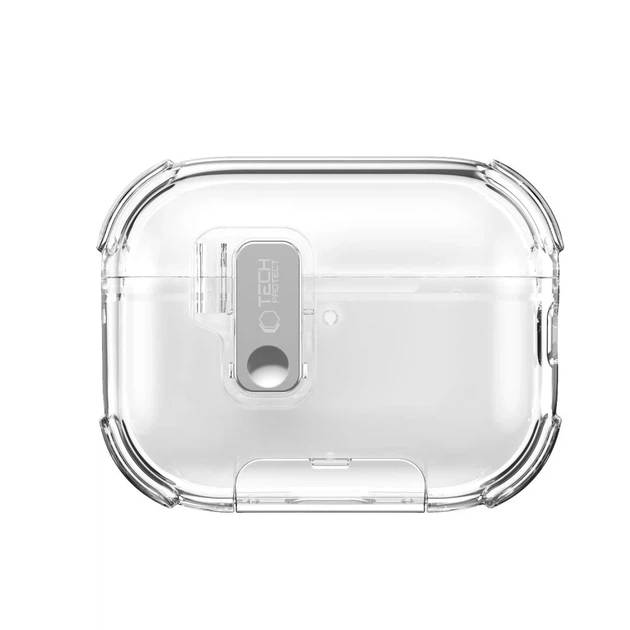 Чохол для навушників Tech-Protect Bounce Pro для AirPods Pro 3 Clear (5906302392681) - зображення 3