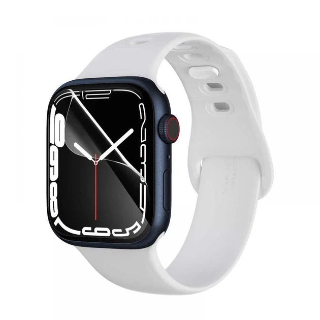 Захисна плівка Spigen Hydrogel Film Neo Flex для Apple Watch 7 45 mm Clear (AFL04049) - Фото 2 Захисна плівка Spigen Hydrogel Film Neo Flex для Apple Watch 7 45 mm Clear (AFL04049) - зображення 2