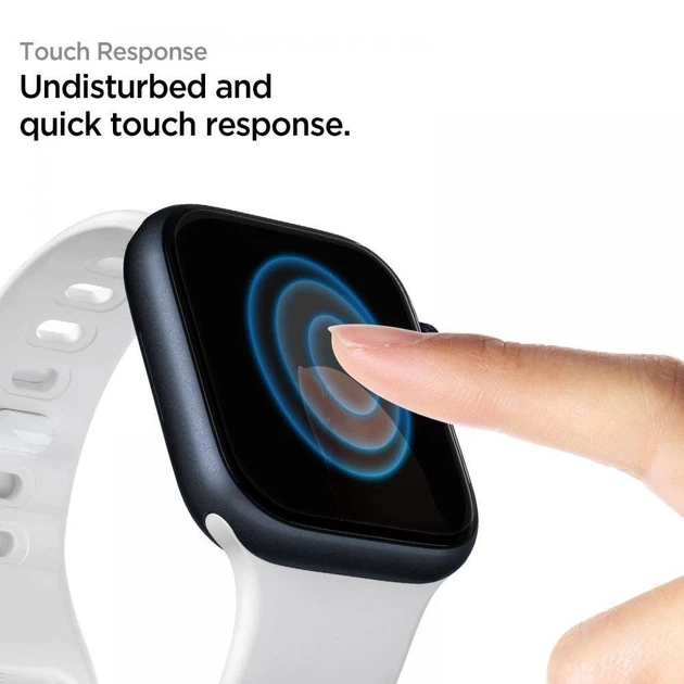 Захисна плівка Spigen Hydrogel Film Neo Flex для Apple Watch 7 45 mm Clear (AFL04049) - Фото 3 Захисна плівка Spigen Hydrogel Film Neo Flex для Apple Watch 7 45 mm Clear (AFL04049) - зображення 3