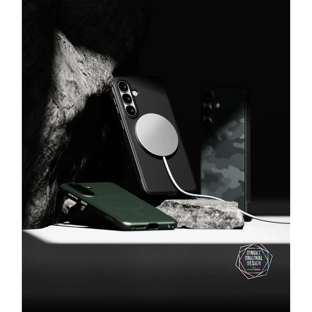 Чехол Ringke Onyx Magnetic для Samsung Galaxy S26 Camo Black with MagSafe (8800328816534) - изображение 8