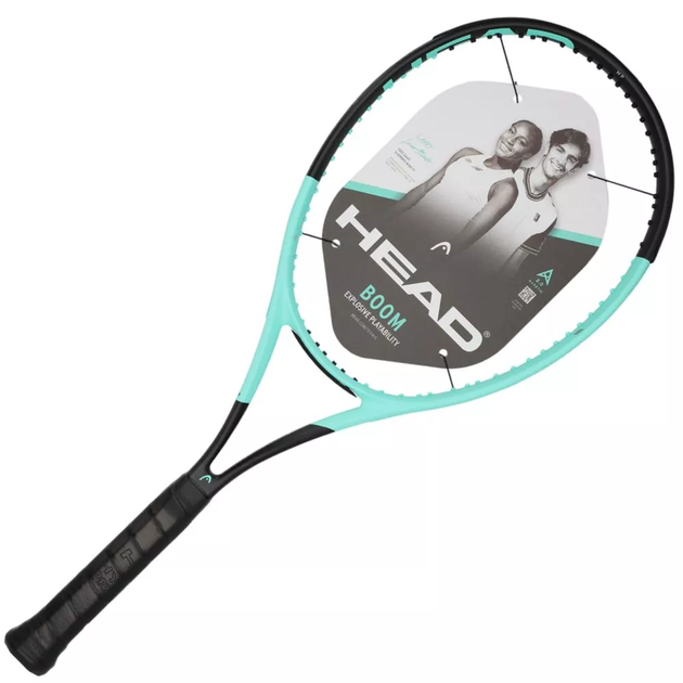 Ракетка Head Boom MP 2024 mint/black Gr2 - Фото 2 Ракетка Head Boom MP 2024 mint/black Gr2 - зображення 2