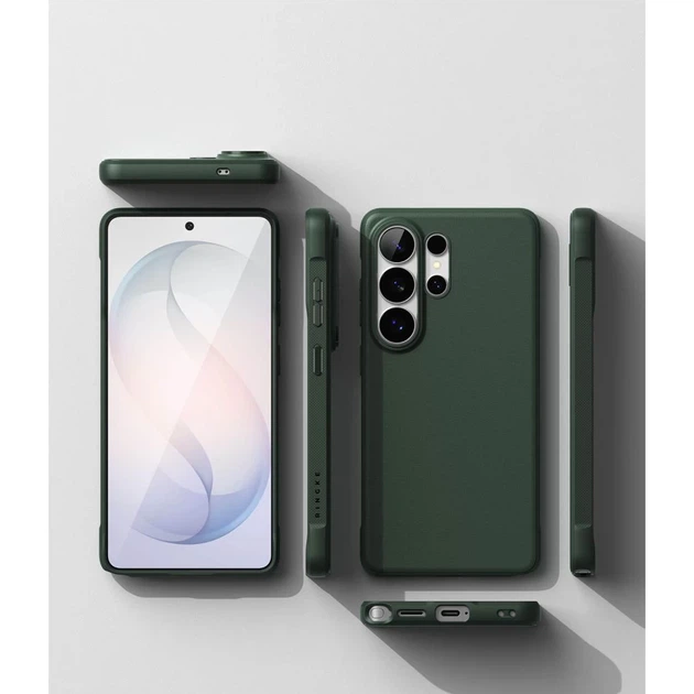 Чехол Ringke Onyx для Samsung Galaxy S26 Ultra Dark Green (8800328815933) - Фото 4 Чехол Ringke Onyx для Samsung Galaxy S26 Ultra Dark Green (8800328815933) - изображение 4