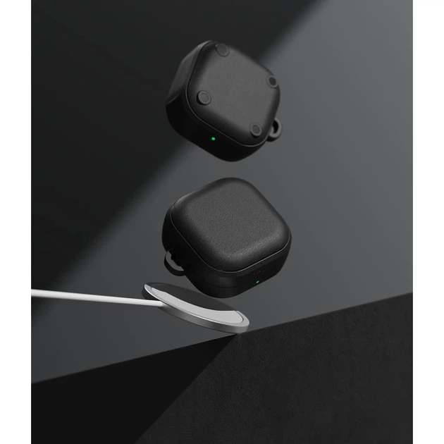 Чохол для навушників Ringke Onyx Magnetic для Samsung Galaxy Buds 4 / 4 Pro Black with MagSafe (8800328816800) - зображення 3