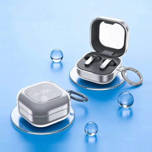 Чохол для навушників Tech-Protect Flexair для Samsung Galaxy Buds 4 / 4 Pro Clear (5906302392858) - зображення 8