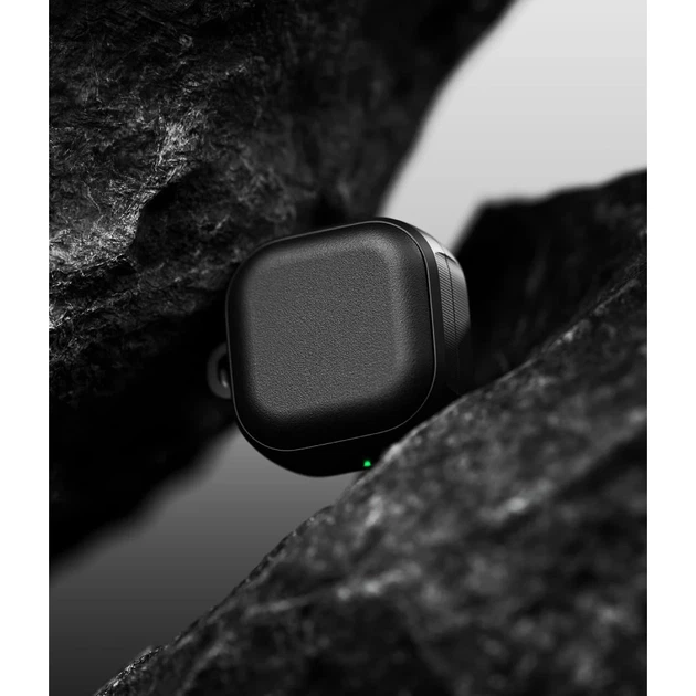 Чохол для навушників Ringke Onyx Magnetic для Samsung Galaxy Buds 4 / 4 Pro Black with MagSafe (8800328816800) - зображення 4