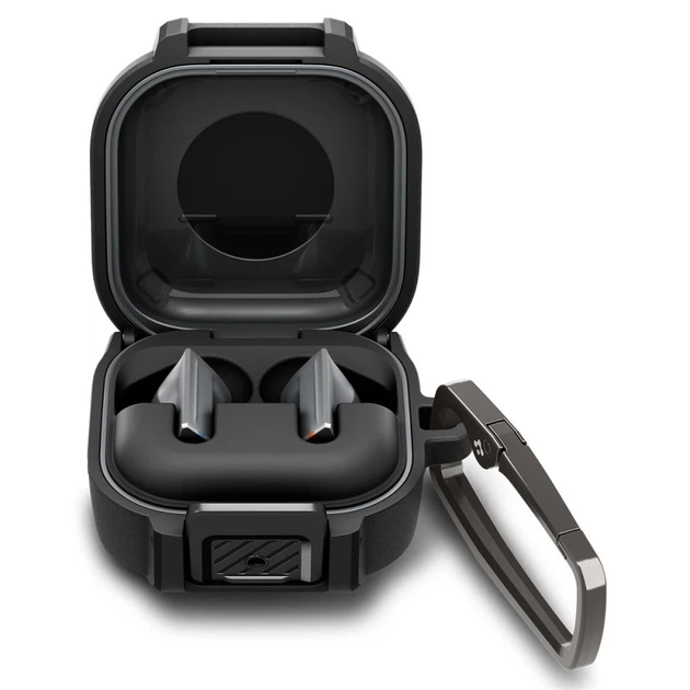 Чехол для наушников Spigen Lock Fit для Samsung Galaxy Buds 4 / 4 Pro Matte Black (ACS11202) - изображение 3