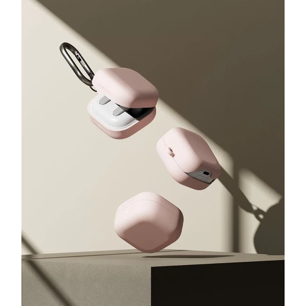 Чохол для навушників Ringke Silicone для Samsung Galaxy Buds 4 / 4 Pro Pink Sand (8800328816770) - зображення 4