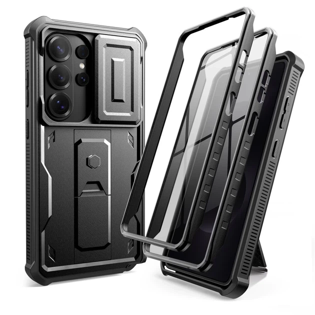 Чехол Tech-Protect Kevlar Cam+ для Samsung Galaxy S26 Ultra Black (2 pack) (5906302352418) - изображение 2