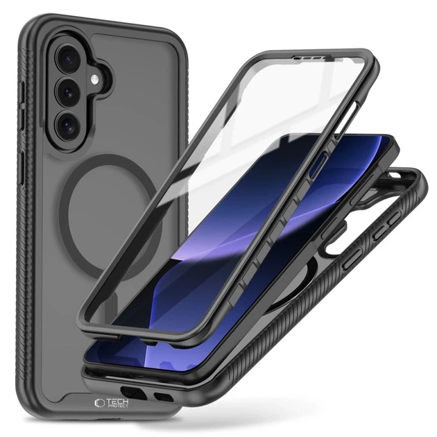 Чехол Tech-Protect Defense для Samsung Galaxy A57 5G Matte Black with MagSafe (5906302390977) - Фото 1 Чехол Tech-Protect Defense для Samsung Galaxy A57 5G Matte Black with MagSafe (5906302390977) - изображение 1