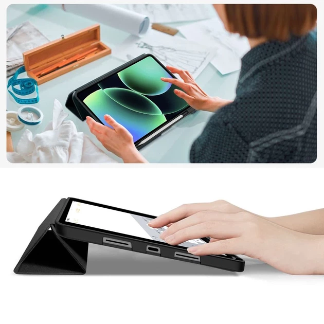 Чехол Tech-Protect SC Pen для Xiaomi Pad 7 / 7 Pro / 8 / 8 Pro 11.2 Black (5906302339457) - Фото 8 Чехол Tech-Protect SC Pen для Xiaomi Pad 7 / 7 Pro / 8 / 8 Pro 11.2 Black (5906302339457) - изображение 8