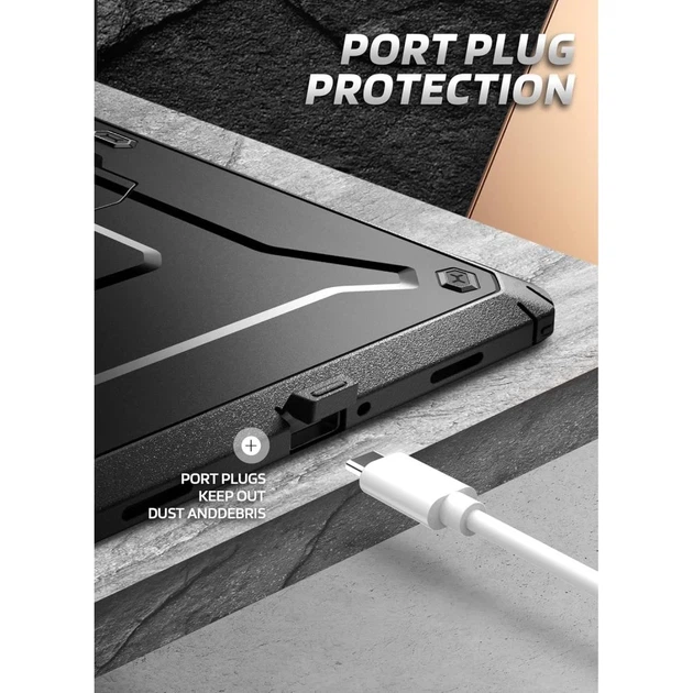 Чехол Supcase Unicorn Beetle Pro для Samsung Galaxy Tab A11+ 11.0 X230 / X235 / X236 Black (843439160484) - изображение 3