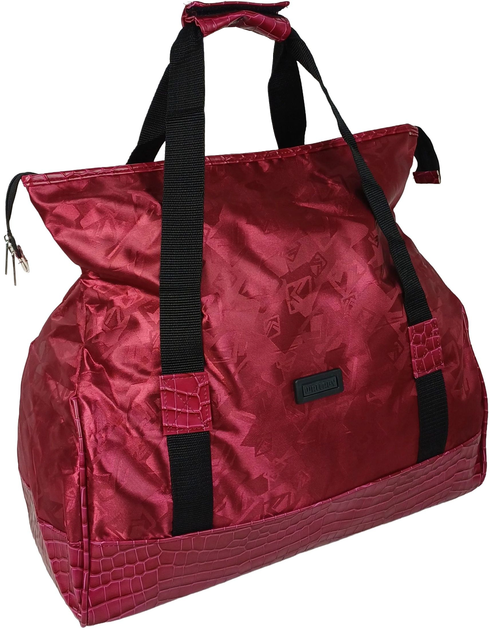 Дорожная Сумка Саквояж 25l Wallaby Бордовая Геометрия (385527) - Фото 2 Дорожная Сумка Саквояж 25l Wallaby Бордовая Геометрия (385527) - изображение 2