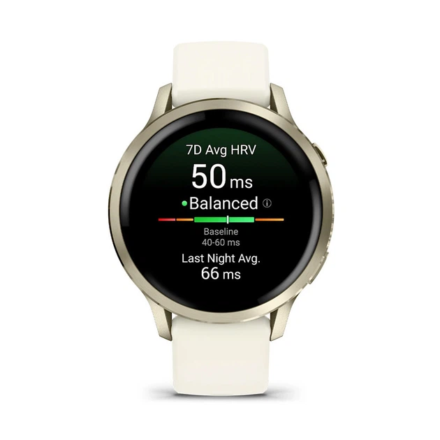 Смарт-часы Garmin Venu 4 (41mm), Beige w/ Lunar Gold + Bone, GPS смарт-годинник (010-03013-00) - изображение 2