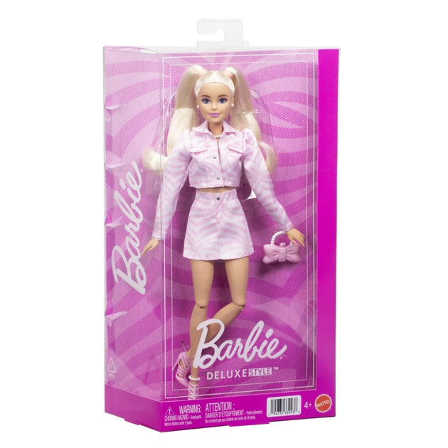 Лялька Barbie Deluxe Style Денім-сет у барбікорі (JJN69) - зображення 7