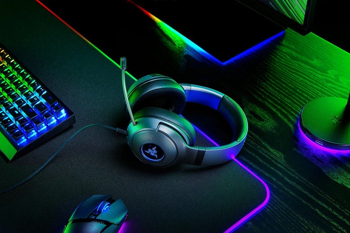 Гарнітура ігрова Razer Kraken V3 X, 7.1, USB-A, RGB, 1.8м, чорний - изображение 6