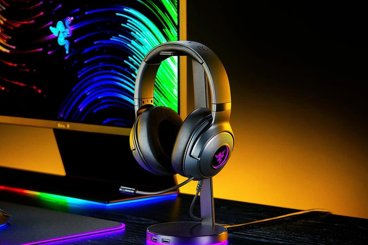 Гарнітура ігрова Razer Kraken V3 X, 7.1, USB-A, RGB, 1.8м, чорний - изображение 7