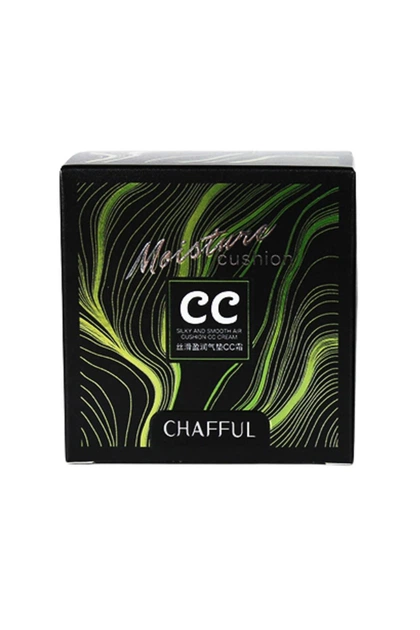 Кушон для лица с экстрактом грибов Chafful Mushroom Makeup Air Cushion CC Cream (01 – Бежевый светлый), 15 мл - изображение 3