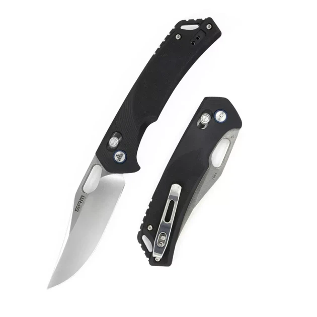 Нож складной SRM Retriever 9201, черный - изображение 4
