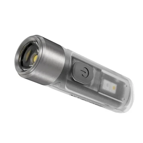 Фонарь наключный Nitecore TIKI (Osram P8 LED + UV, 300 люмен, 7 режимов, USB-С), прозрачный - Фото 3 Фонарь наключный Nitecore TIKI (Osram P8 LED + UV, 300 люмен, 7 режимов, USB-С), прозрачный - изображение 3