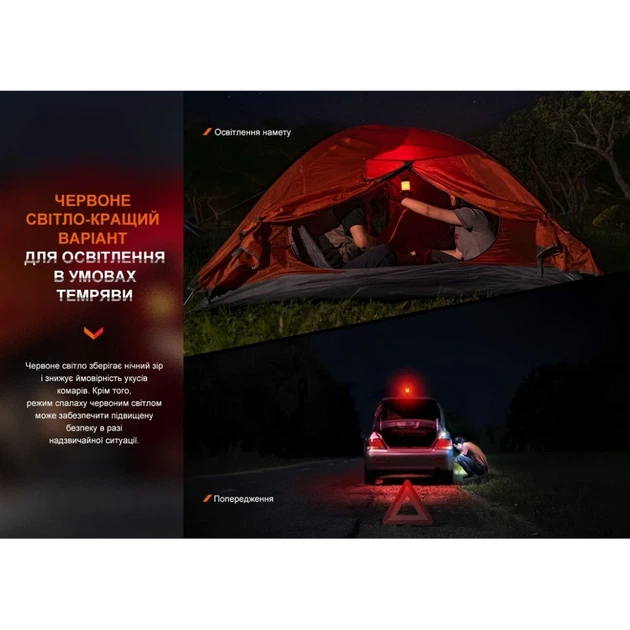 Ліхтар кемпінговий Fenix CL26R Pro, мармуровий білий - зображення 4