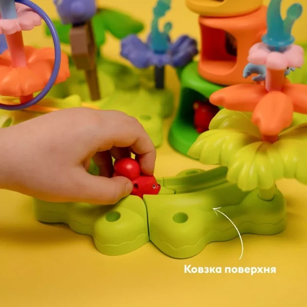Ігровий набір-конструктор OTAMANKO Flower Казковий сад зі світловими та звуковими ефектами 91 деталь (5320300) - зображення 3