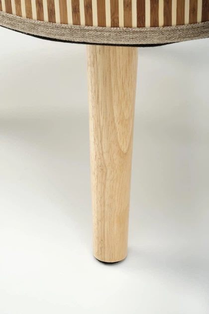 Zestaw Halmar TICO pufa ze schowkiem 45x35/40x30 cm 2szt Beż (5905248126992) - obraz 5