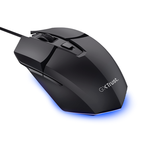 Миша ігрова дротова Trust GXT 121 Felox+ Illuminated Gaming Mouse USB-A 10000 dpi Black (25603) - зображення 2