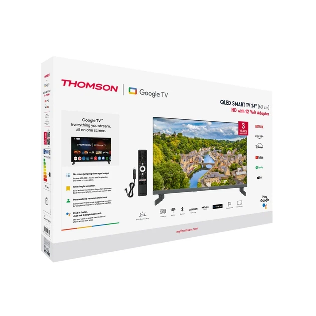 Телевизор THOMSON 24HQG3S15CW - Фото 4 Телевизор THOMSON 24HQG3S15CW - изображение 4