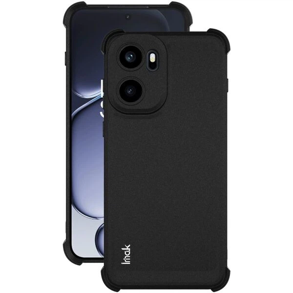 Защитный чехол IMAK Airbag Sand Case для OnePlus 15R / Ace 6 / Ace 6T - Matte Black - изображение 2