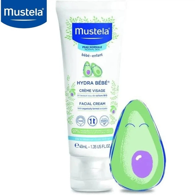 Mustela дитячий крем для обличчя Hydra 40 мл мустеля Baby & Child заспокійливий зволожуючий захисний від народження - изображение 6