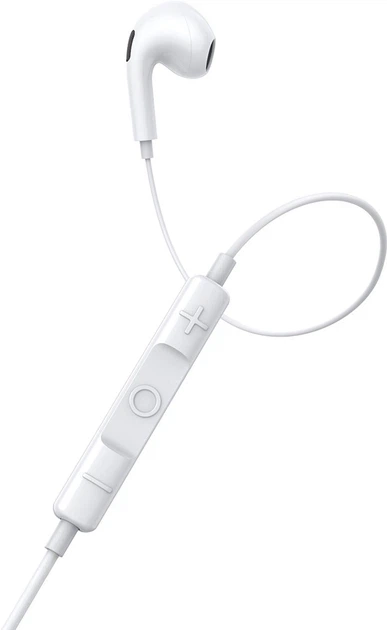 Навушники 3,5mm Baseus Encok Wired H17 (White) - изображение 4