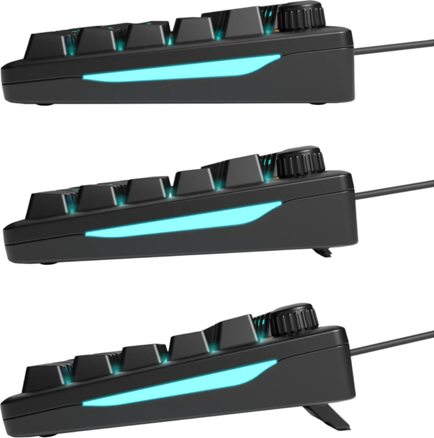 Клавіатура дротова Glorious GMBK 75% Black (GLO-GMBK75-BLK-US) - зображення 3