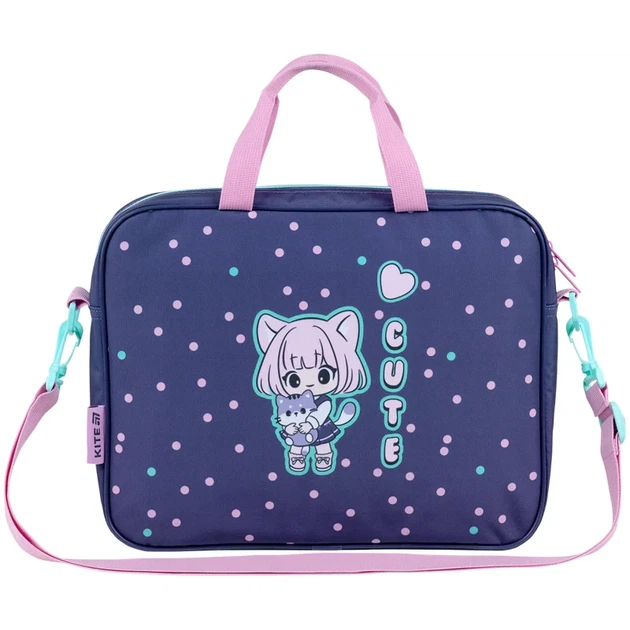 Школьная текстильная сумка Kite Be Friends K26-589-1 - Фото 2 Школьная текстильная сумка Kite Be Friends K26-589-1 - изображение 2