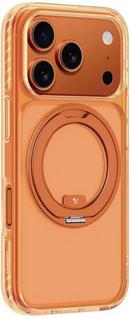 Etui AMAZINGthing Titan Pro MagSpin Case do Apple iPhone 17 Pro Orange (4896238100737) - obraz 2