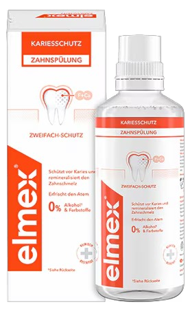 Ополіскувач для порожнини рота Elmex проти карієсу 400 мл (7610108006878) - Фото 1 Ополіскувач для порожнини рота Elmex проти карієсу 400 мл (7610108006878) - зображення 1
