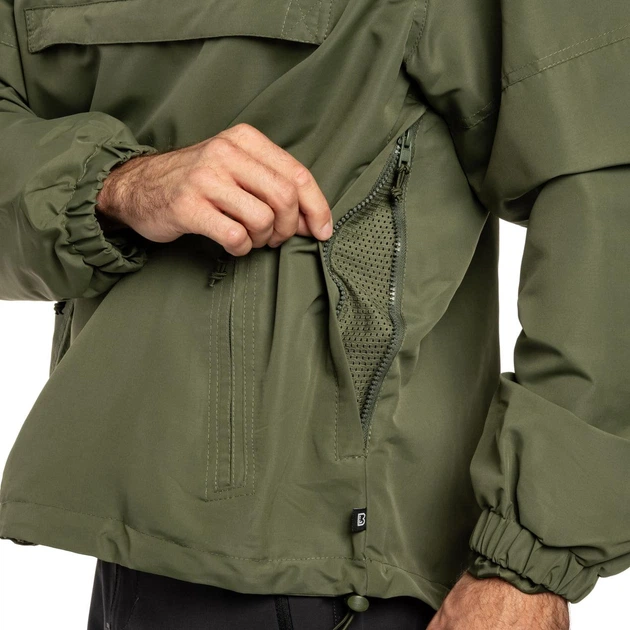 Куртка літня Brandit Summer Windbreaker з вітрозахисними та