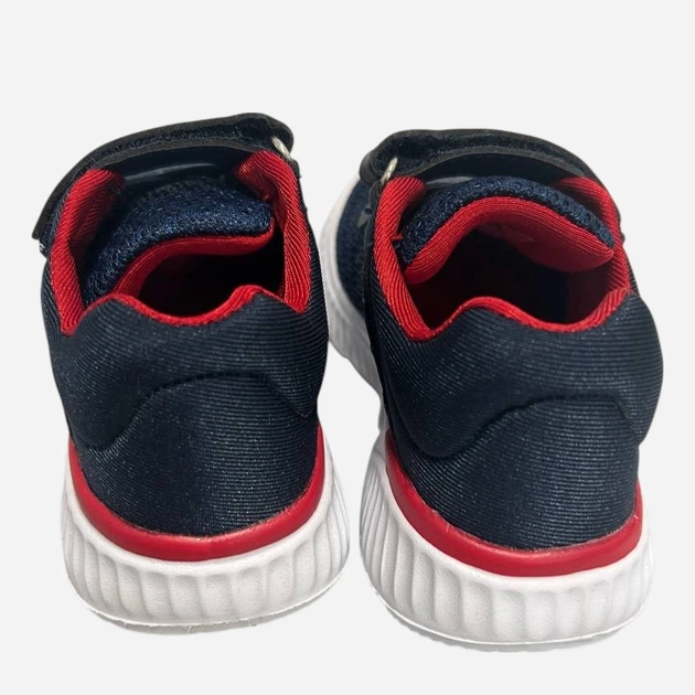 Buty sportowe chłopięce na rzepy Champion Low Cut Shoe SOFTY MESH B TD S31978-S20-BS517 23 Granatowe (8056426906435) - obraz 3