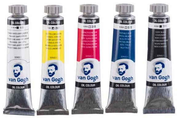 Набір олійних фарб Van Gogh для змішування 5 x 20 мл (8712079498443) - зображення 2