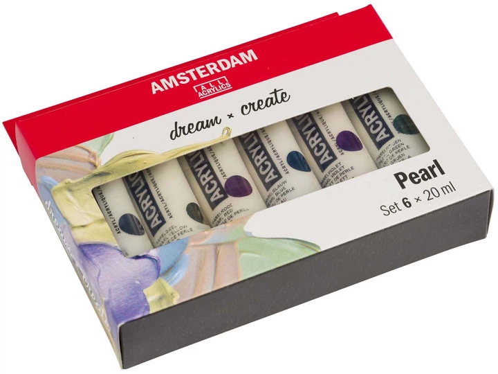 Набір акрилових фарб Bruynzeel Amsterdam Standard 6 x 20 мл (8712079398798) - зображення 4
