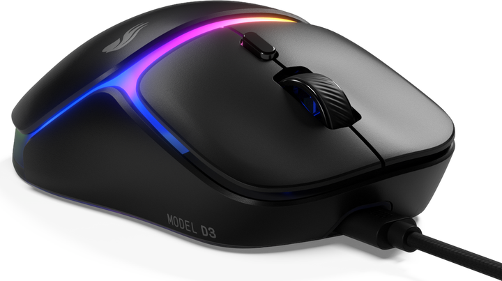 Mysz Glorious Model D3 USB Black (GLO-D3-W-BLK) - obraz 3