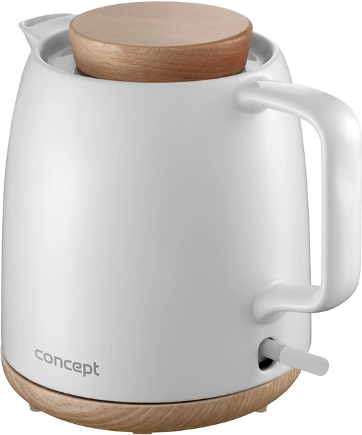 Czajnik elektryczny Concept Elegant RK0085 Biały - obraz 2
