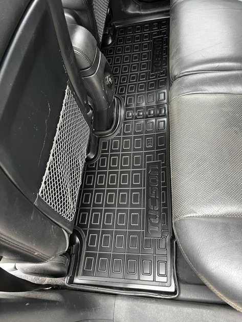 Коврики в салон для Hyundai Tucson 2003-2009 / Хюндай Туксон, Avto-Gumm, Чёрные - изображение 4