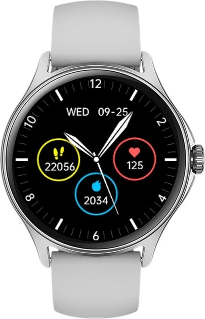 Смарт-годинник Niceboy Watch Pixel 2 Arctic Silver (8594182429190) - зображення 2